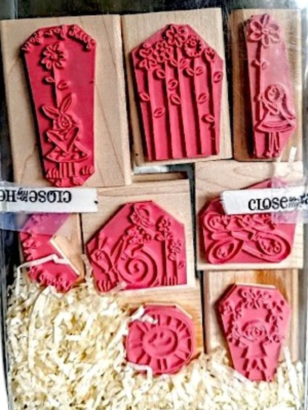 Close-To-The_Heart Rubber Stamp Set, Never Used, In Package
